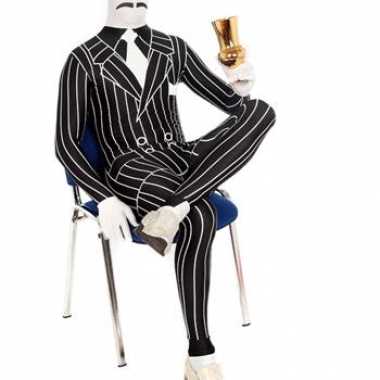 Kostuum gangster kostuum krijtstreep carnaval