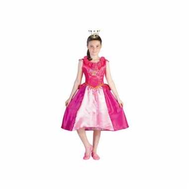 Studio prinsessiakostuum jurk roze carnaval