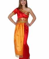 Bollywoodkostuum jurk meiden carnaval