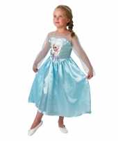 Elsa frozenkostuum jurk kinderen carnaval