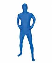 Kostuum blauw carnaval