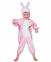 Kostuum dieren carnaval kleding konijn kind