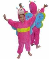 Kostuum dieren carnaval kleding vlinder