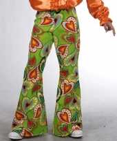 Kostuum kinder broeken hippie hartjes carnaval