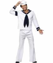 Kostuum navy matroos carnaval kleding heren