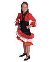 Kostuum spaanse kleding meisjes carnaval