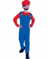 Mario kostuum kids carnaval