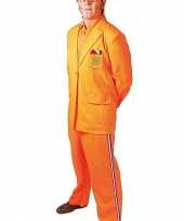 Oranje kostuum bobo carnaval