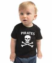 Piraten kostuum zwart babys carnaval